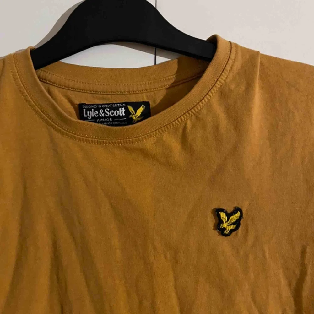 Säljer denna tröja från Lyle & Scott från kidsbrandstore pga den inte kommer till användning. Den är kanske använd runt 10 ggr så den är i fint skick✨. T-shirts.