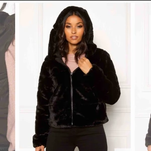  - Helt oanvänd fuskpälsjacka från ONLY.  Svart fuskpäls med ett jättemjukt material 