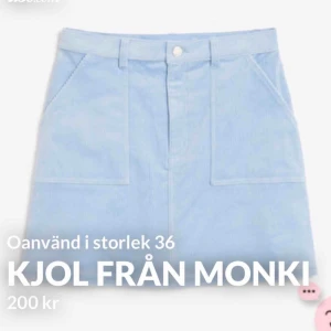  - Oanvänd kjol pga fel storlek. Storlek 36 köpt på monki.  