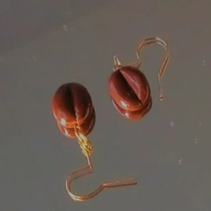 Handmade coffee beans earrings  - NOT REAL COFFEE BEANS /I've made these earrings by myself! /shipping 15kr 