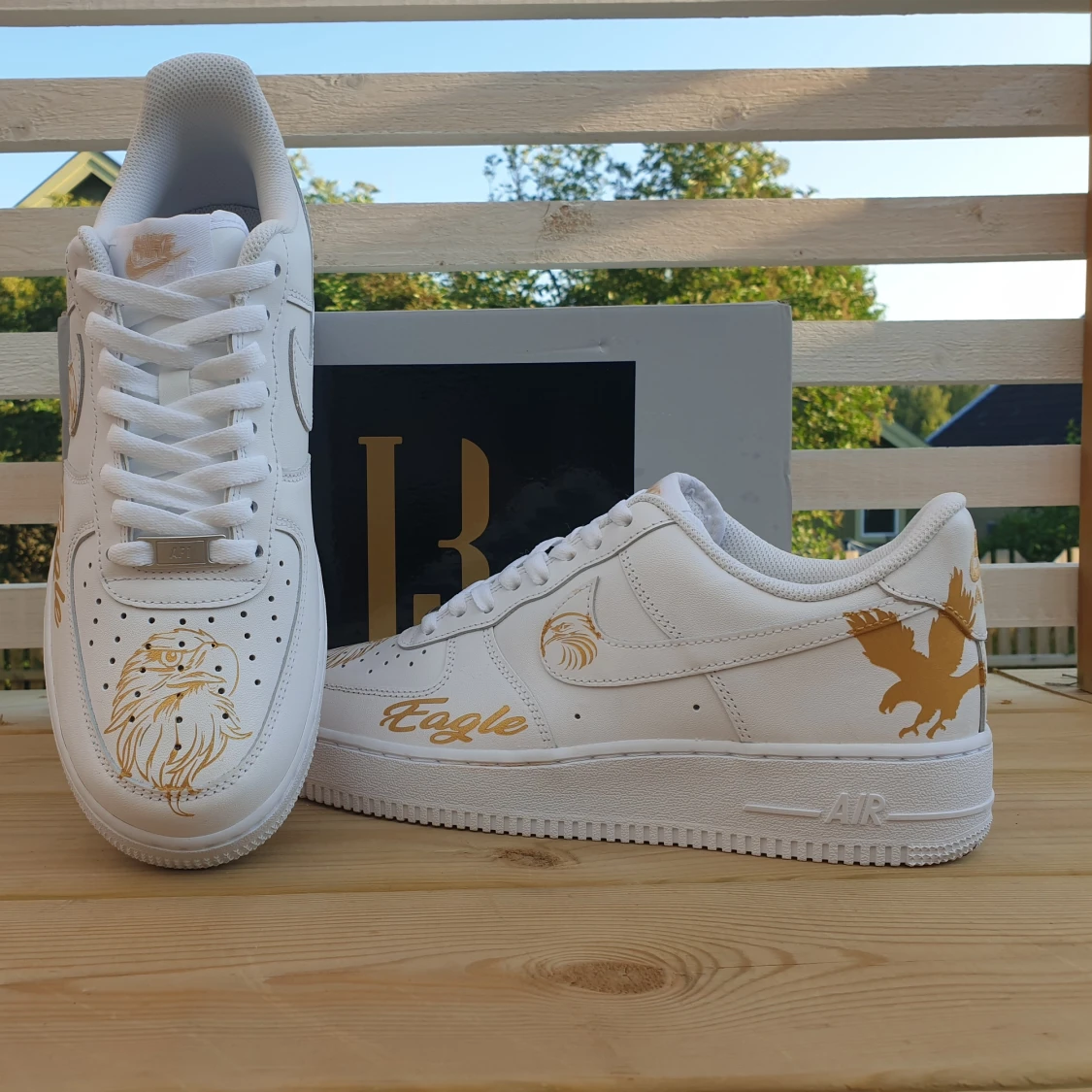 Custom af1s, Eagle edtion. 