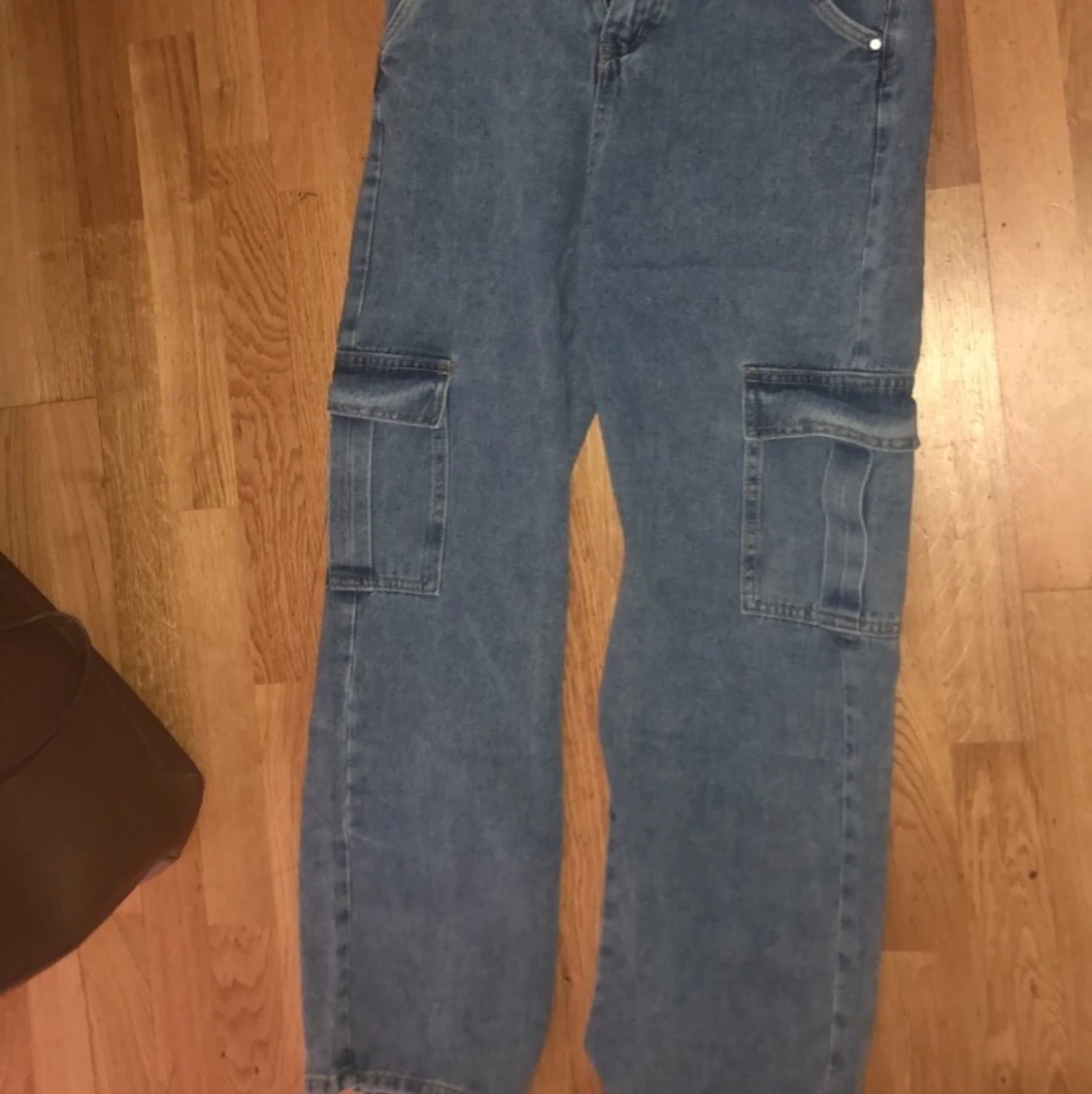 high waist jeans with pockets - 91