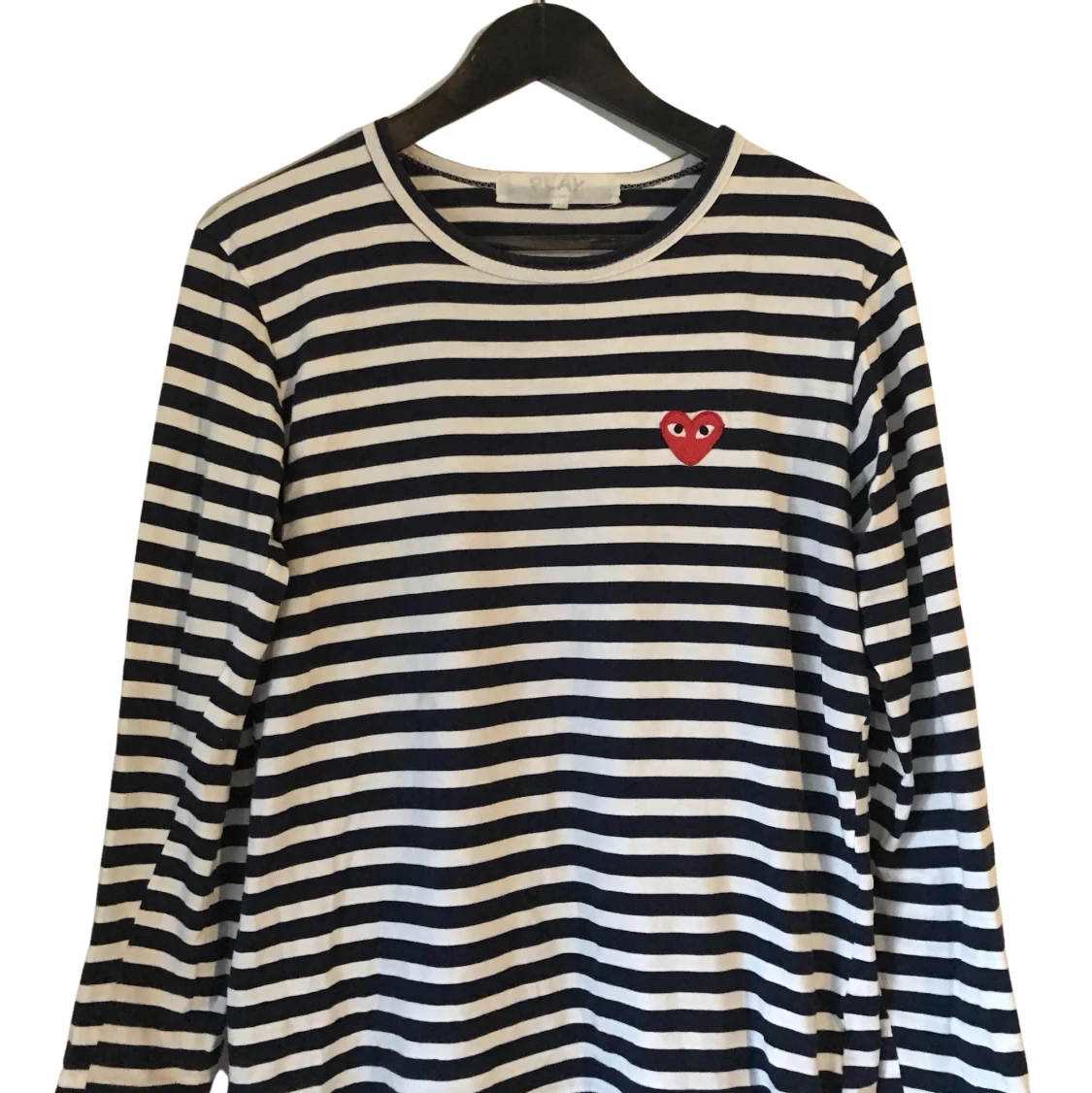 Comme Des Garçon PLAY randig red heart 