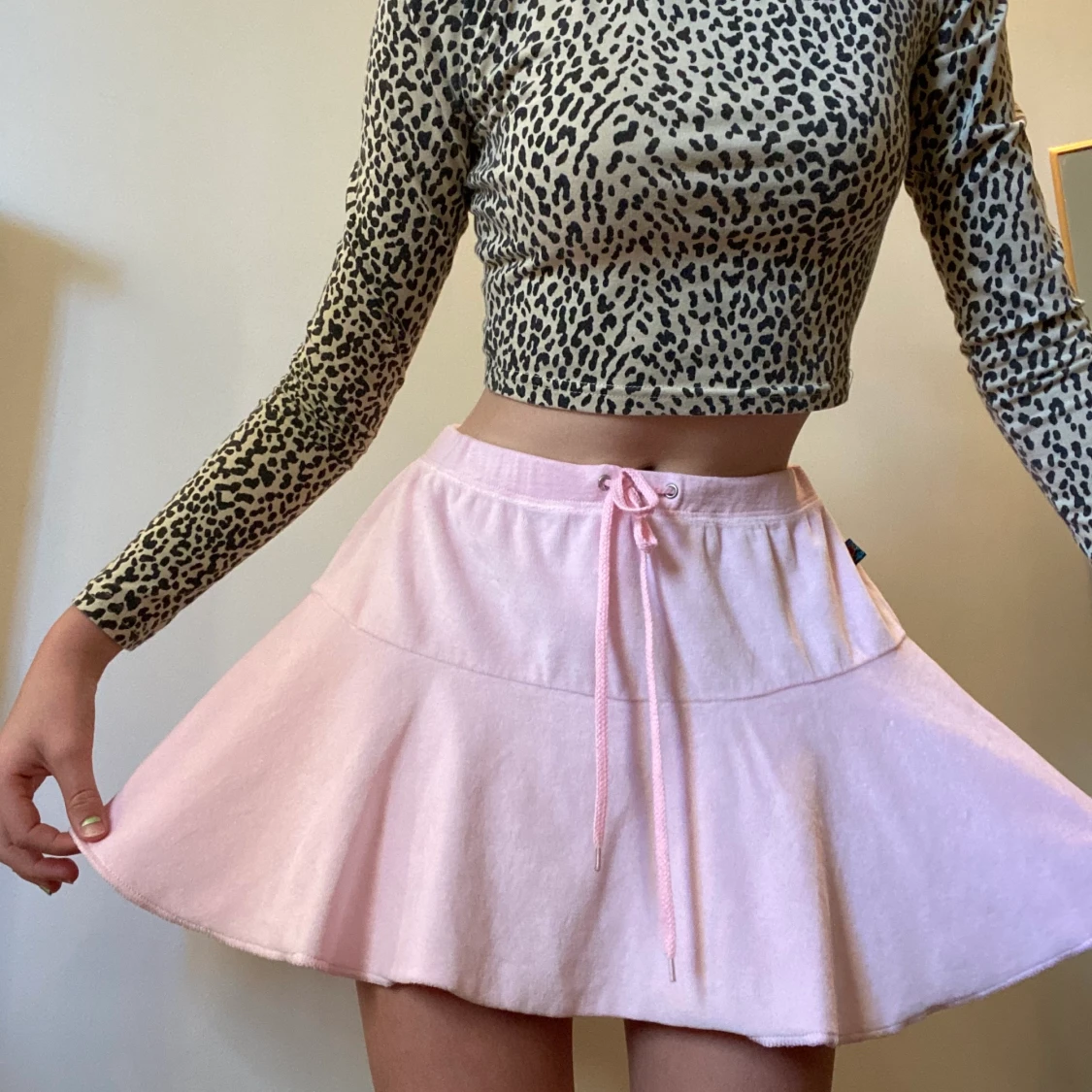 Jätte gullig rosa kjol!