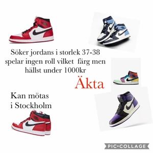  ❤️söker jordans❤️ - Hej jag söker jordans i storlek 37-38❤️ kan mötas i Stockholm 