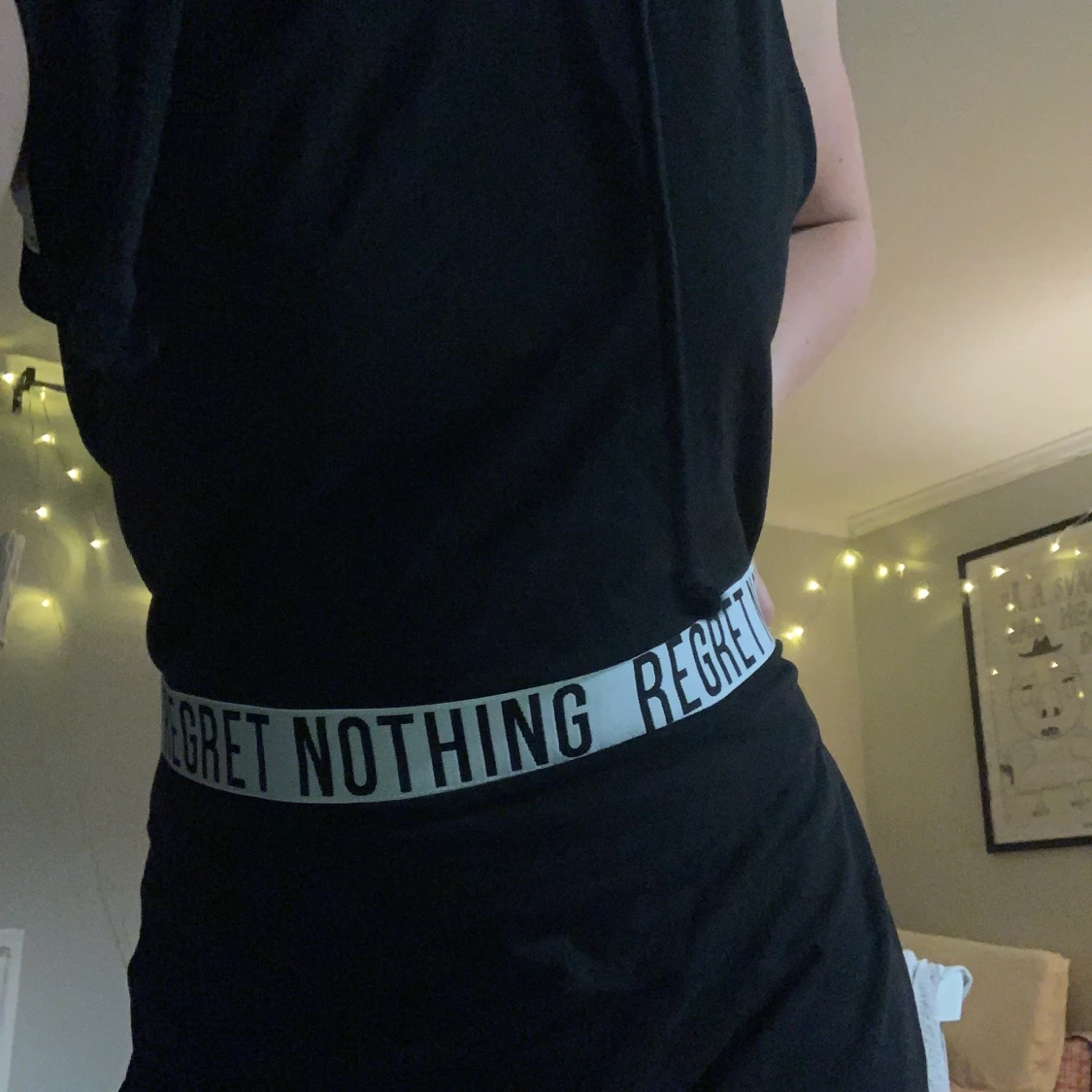 Hoodie-klänning - 90