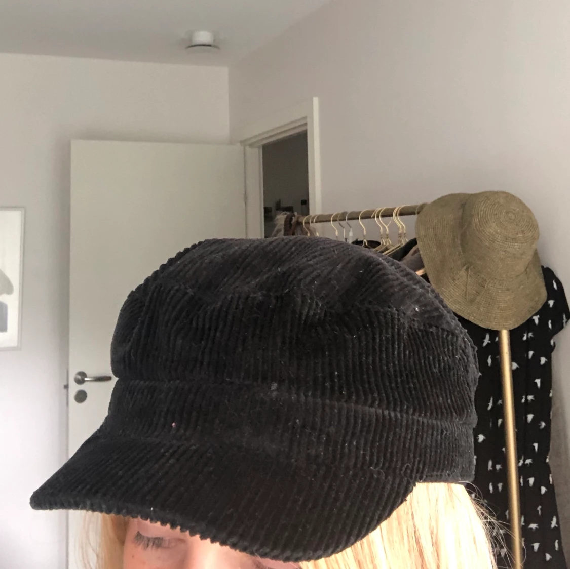 Svart manchesterkeps - 90