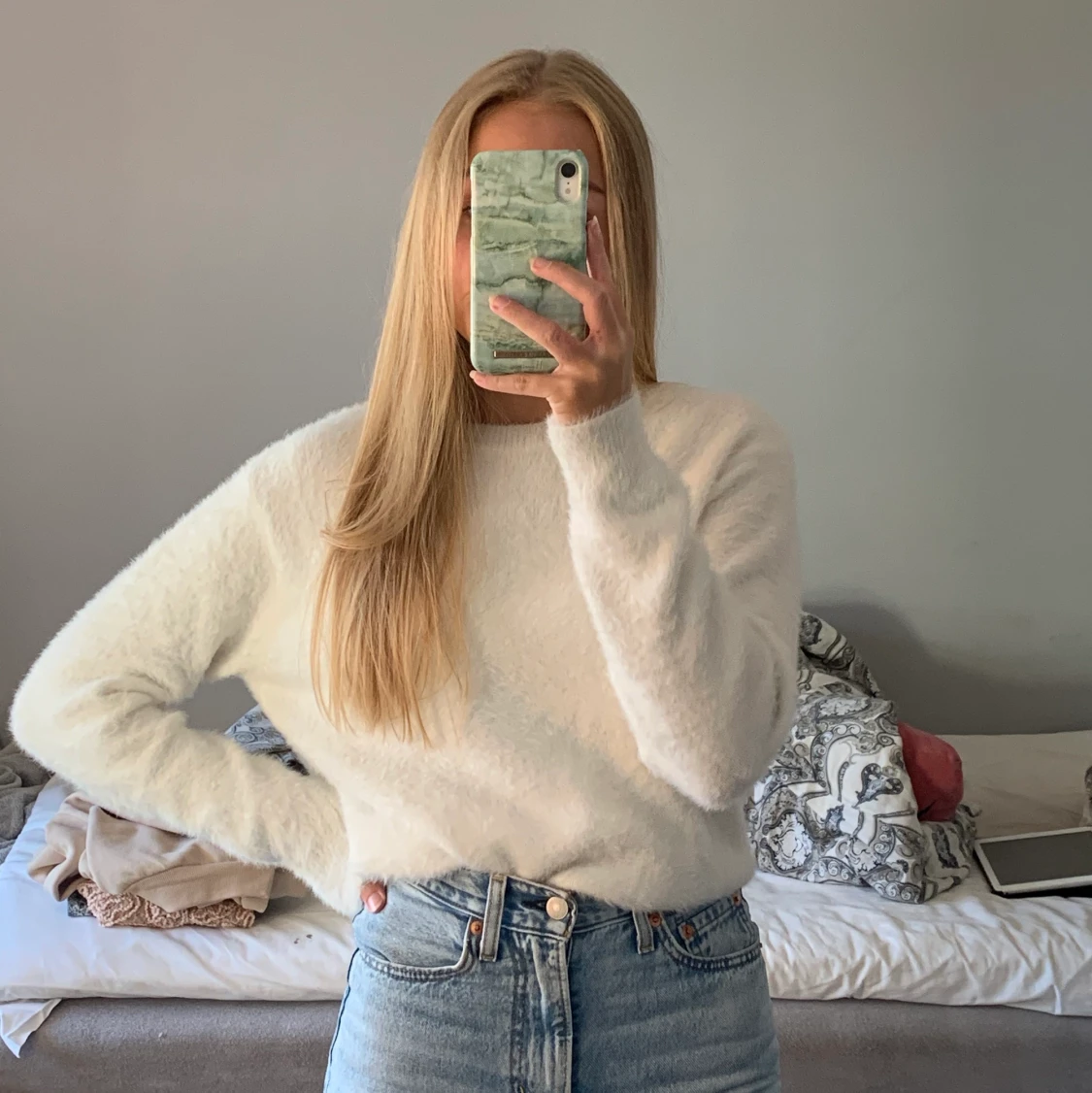 Vit tröja från H&M