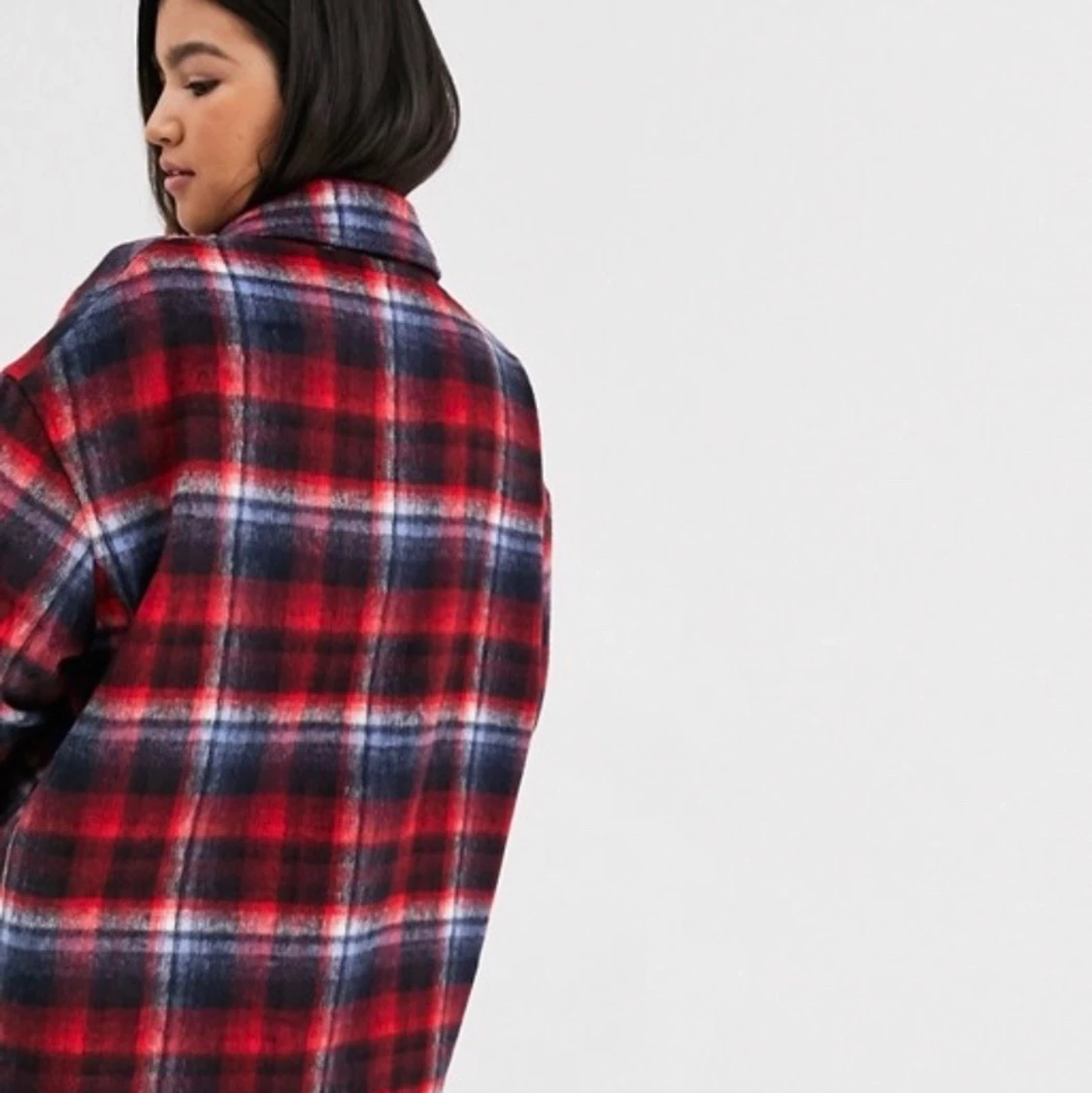 Rutig skjortjacka - 91