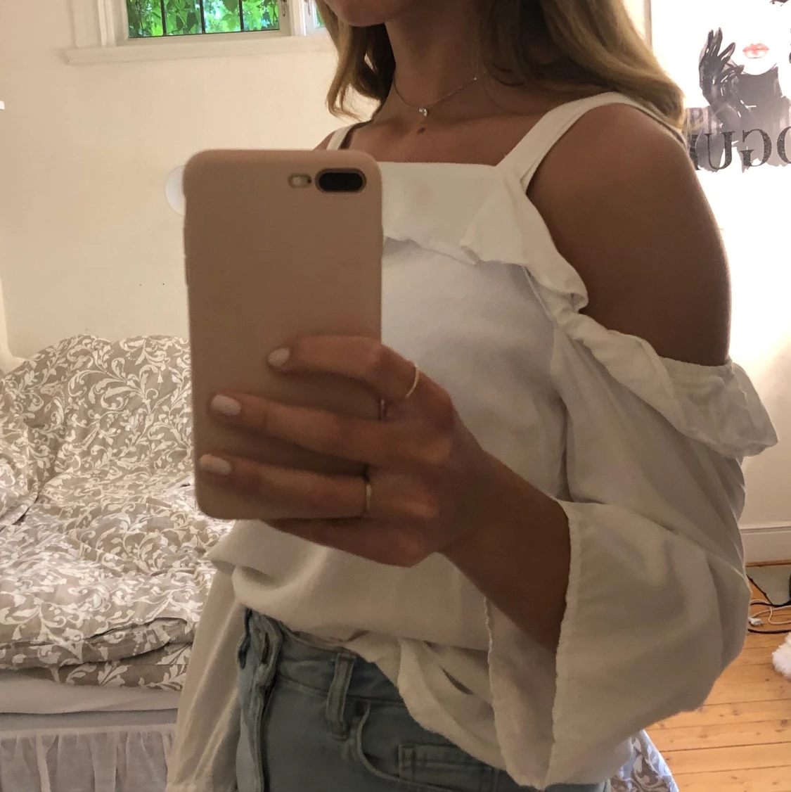 Söt volang blus  - 90