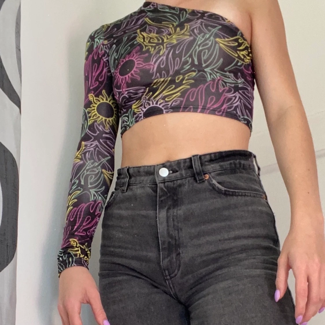 Singel shoulder tröja  - 91