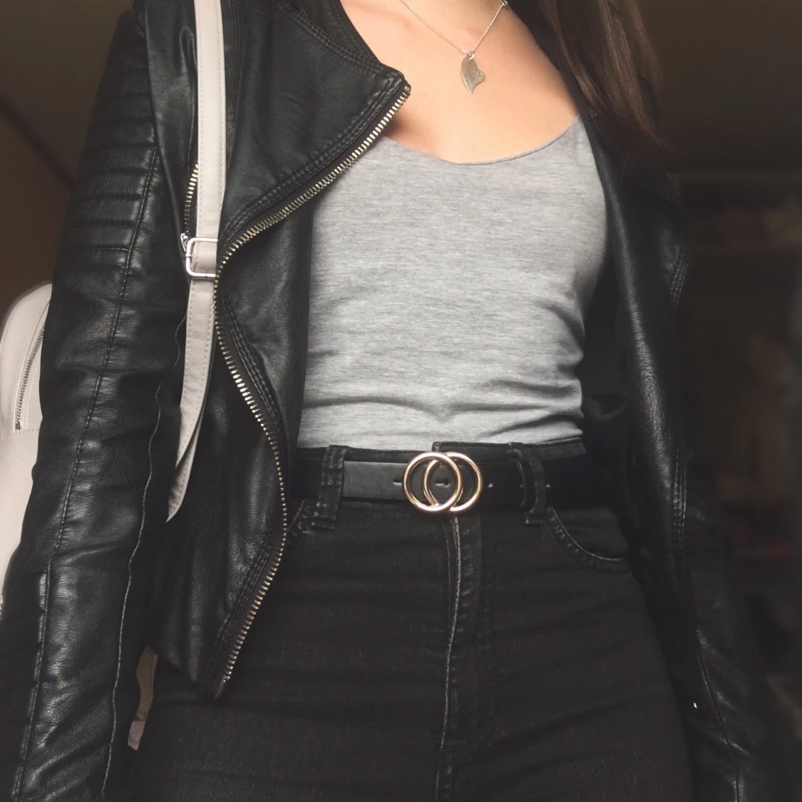 H&M skinny high waist jeans från Divided stl 36