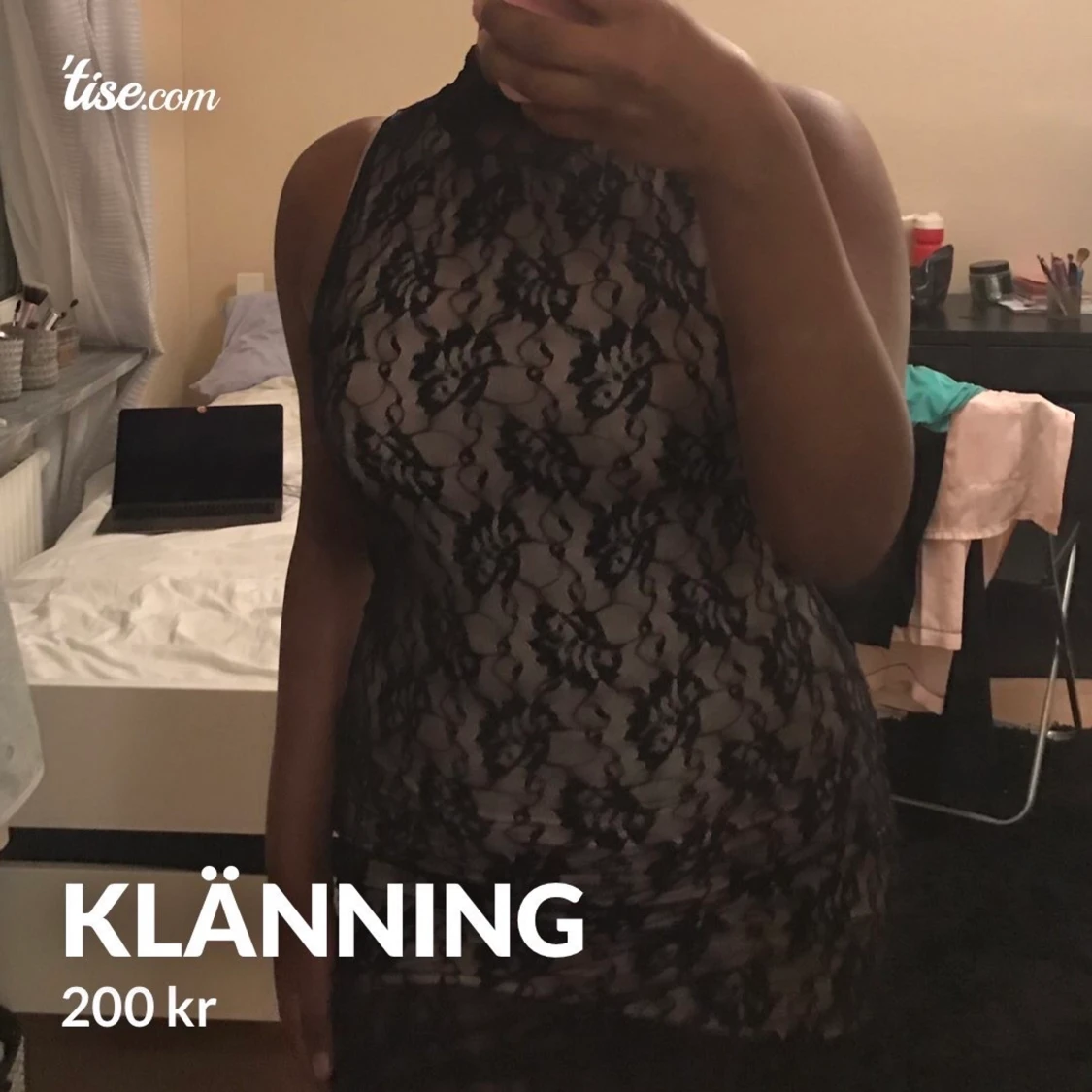 Fin spetsklänning  - 90