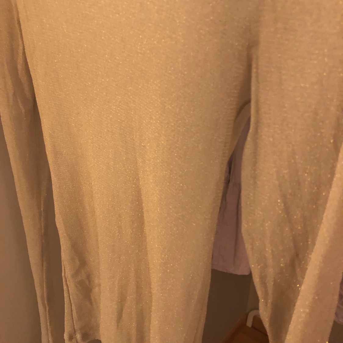 Glittrig mesh topp - 90