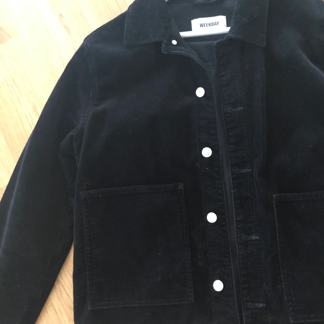 Svart Manchesterjacka från weekday storlek M - 90