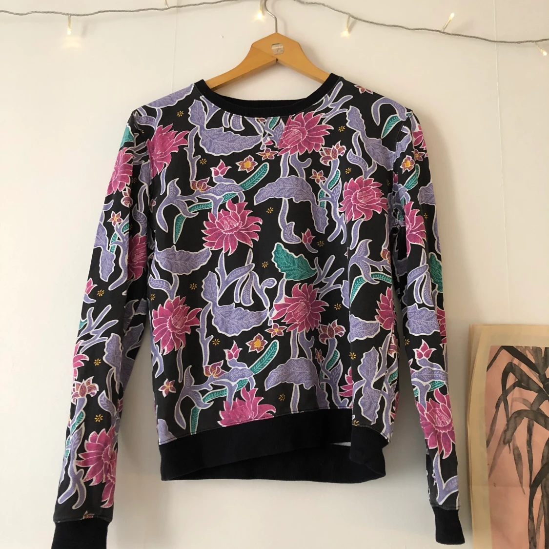 Mönstrad sweatshirt