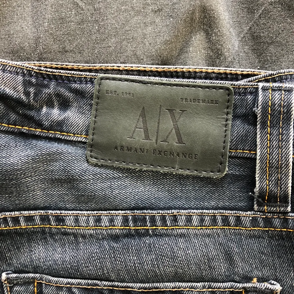 Jeans från Armani Exchange, Stl 30/32. Avgör skick själv på bilderna:). Jeans & Byxor.