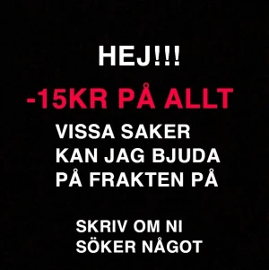 PASSA PÅ!!! ALLT SKA BORT - .