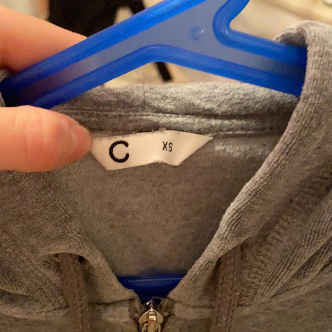 Cubus kofta mörkgrå sammet  - 91