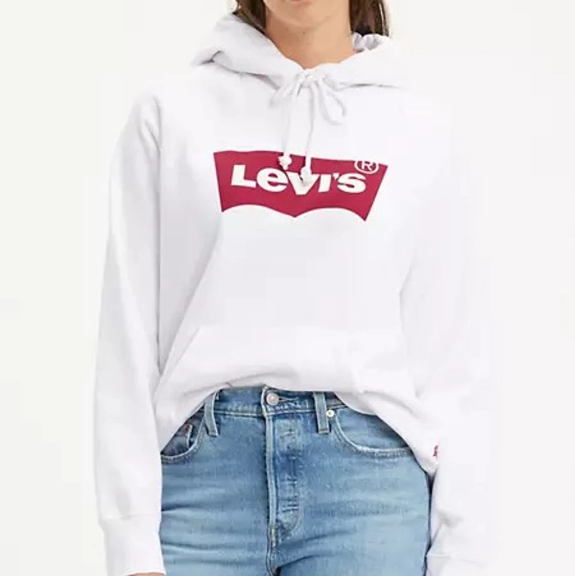 Hoodie från Levi’s storlek XS/S kan passa M
