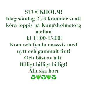  - Loppis på gång! ♻️💚