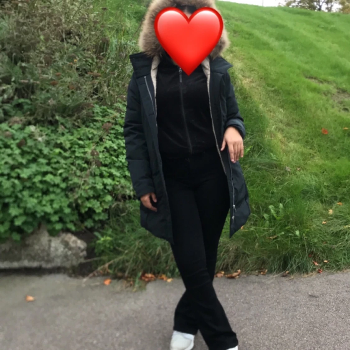 Pälsjacka strl M - 90