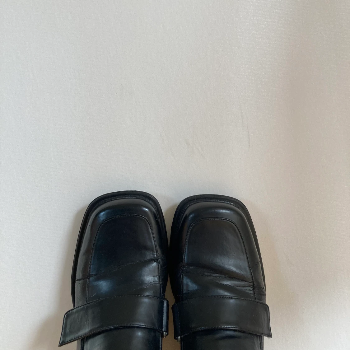 Loafers med fyrkantig tå - 90