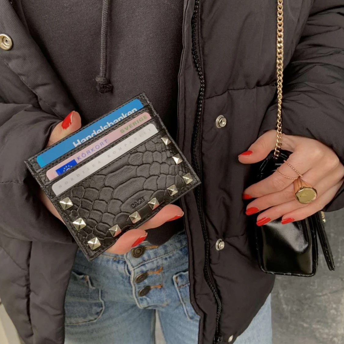 Korthållare med RFID skydd - 91