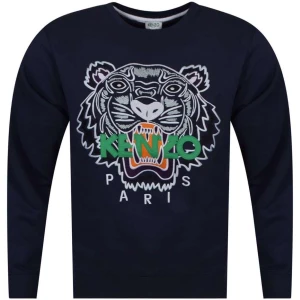 Kenzo tröja - Marinblå kenzo tröja i mycket bra skick. Endast använd fåtal gånger.