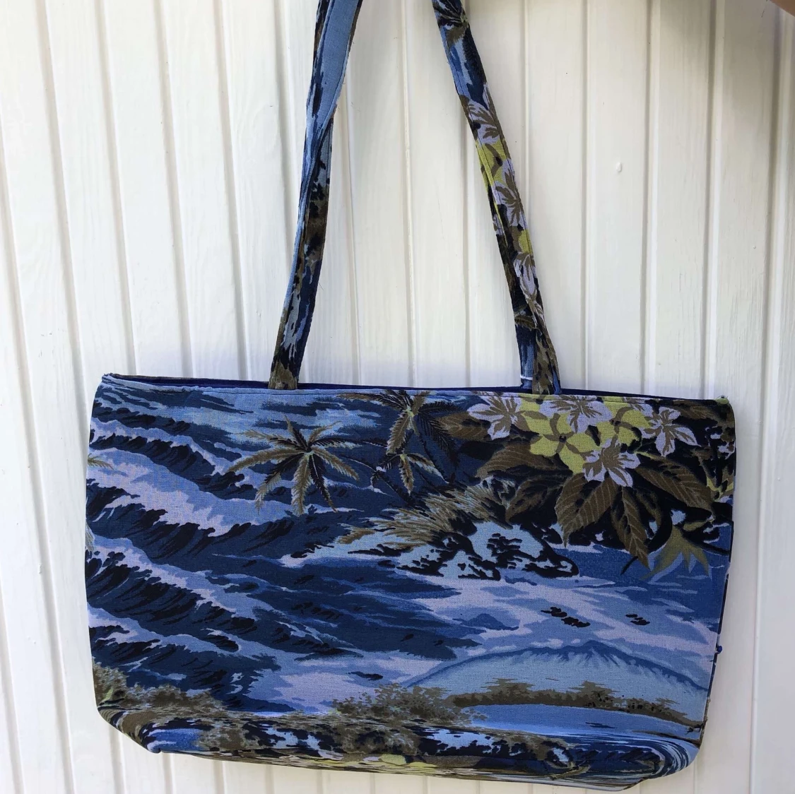 Fin vintage väska med mönster  - 91