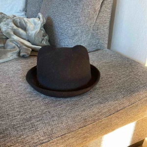  - Svart hatt med öron. Använd ett fåtal gånger. Vid frakt står köparen för fraktkostnaden.