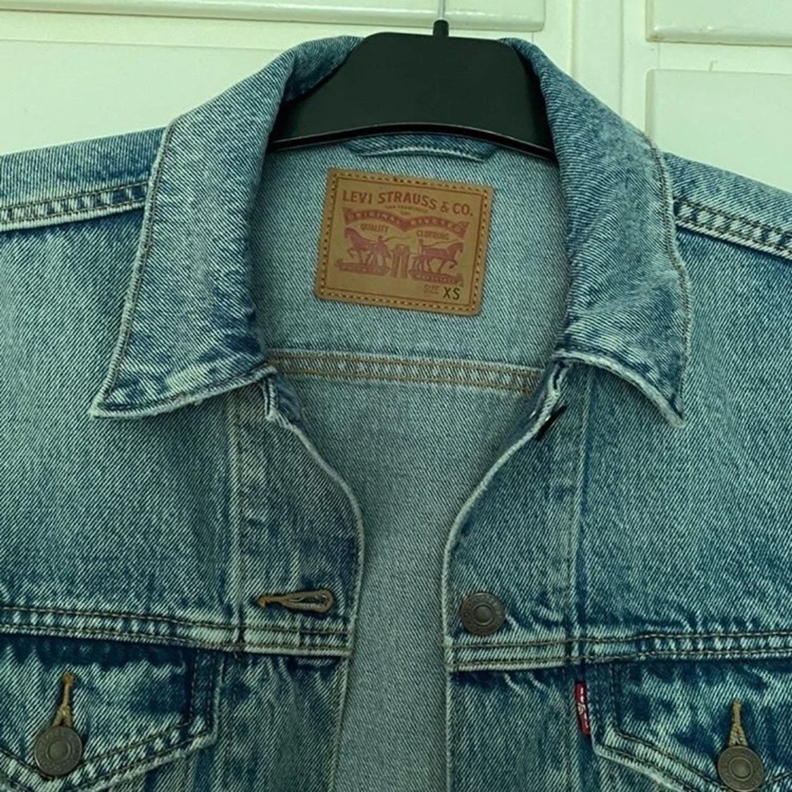 (Levi’s jeans jacka) stl XS - 90