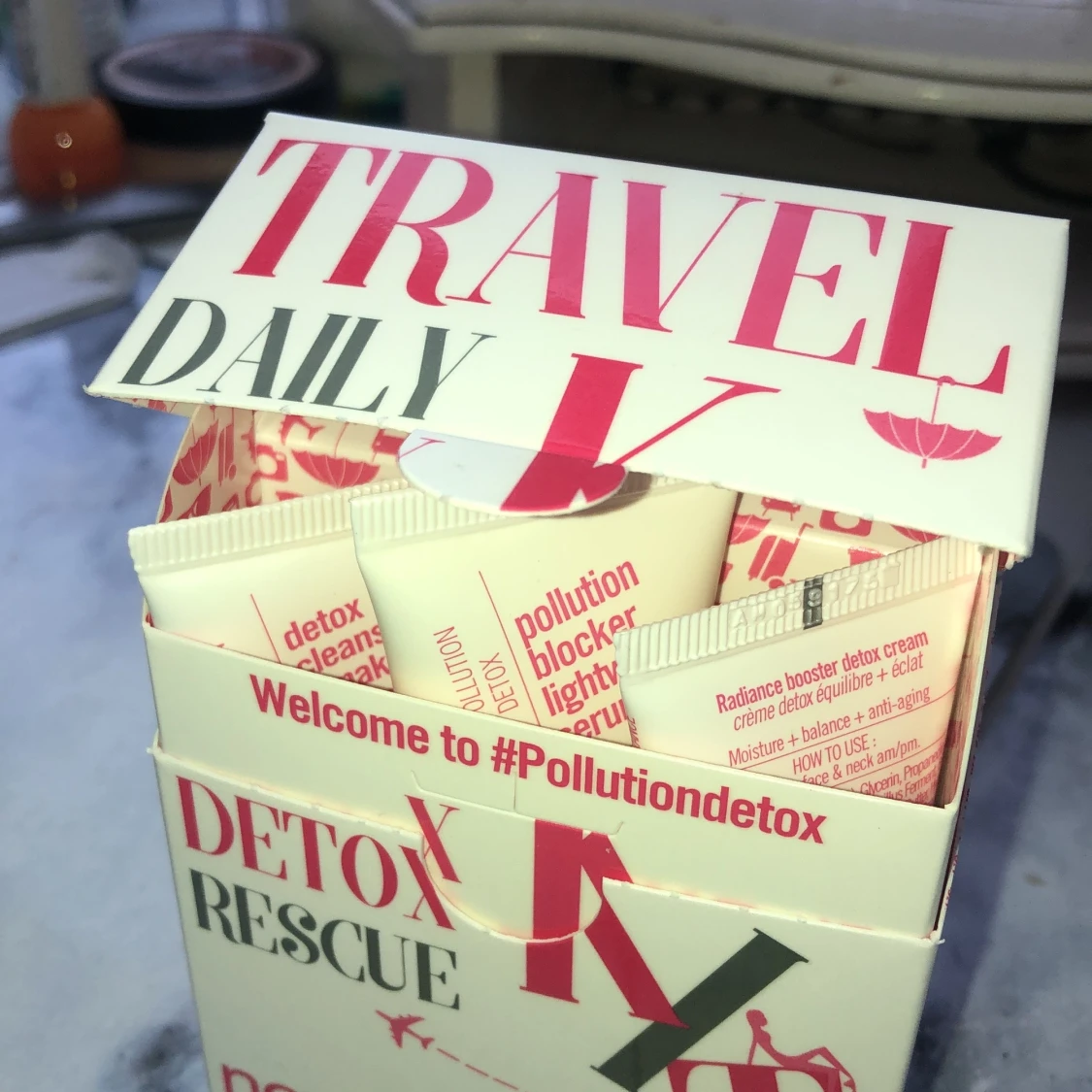 Travel Daisy detox Pack (flyg) - 90