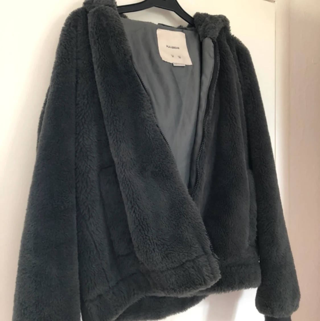 Grå Teddy jacket  - 90