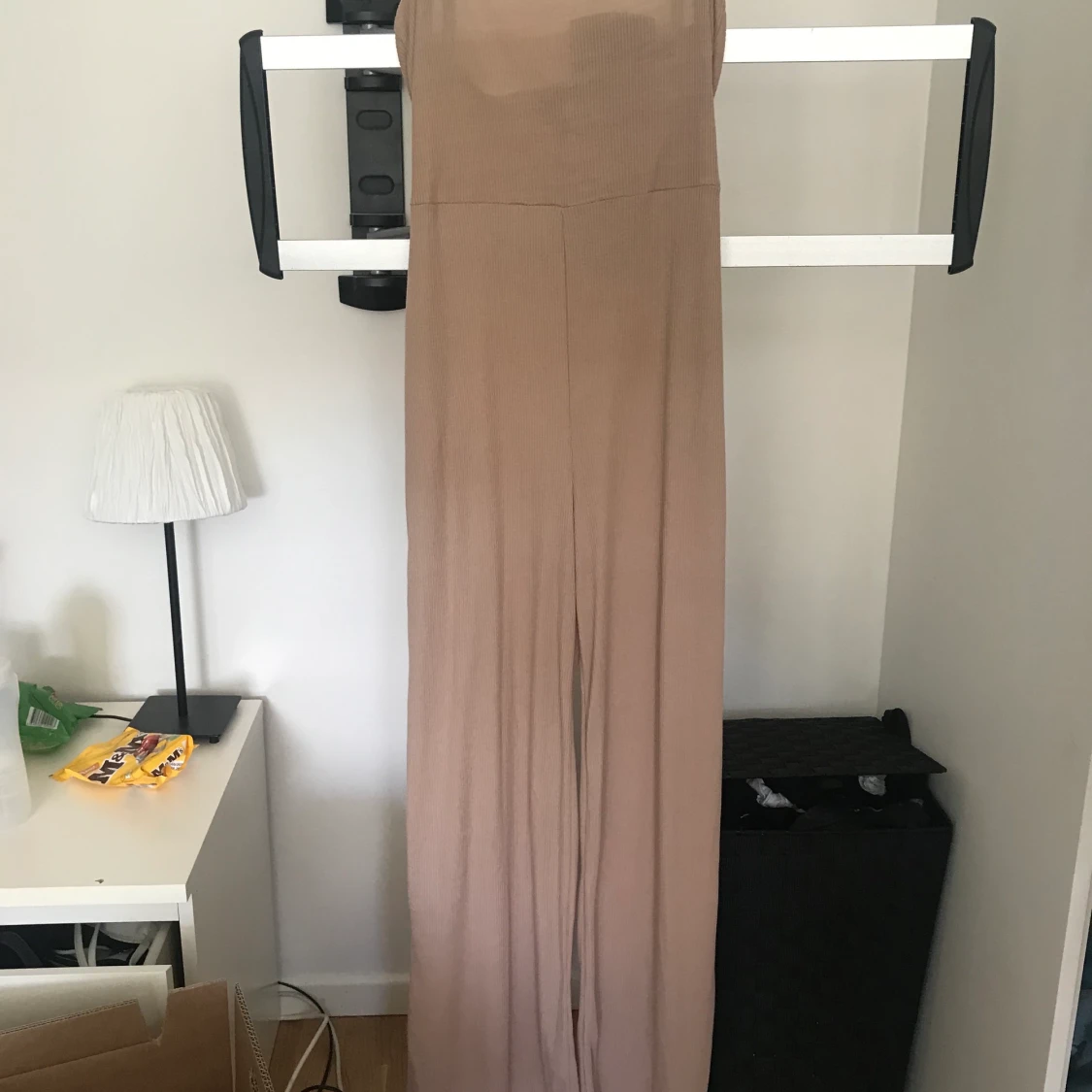 Ribbad Croppad jumpsuit 