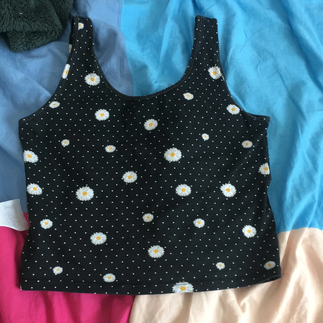 Blommig topp - 91