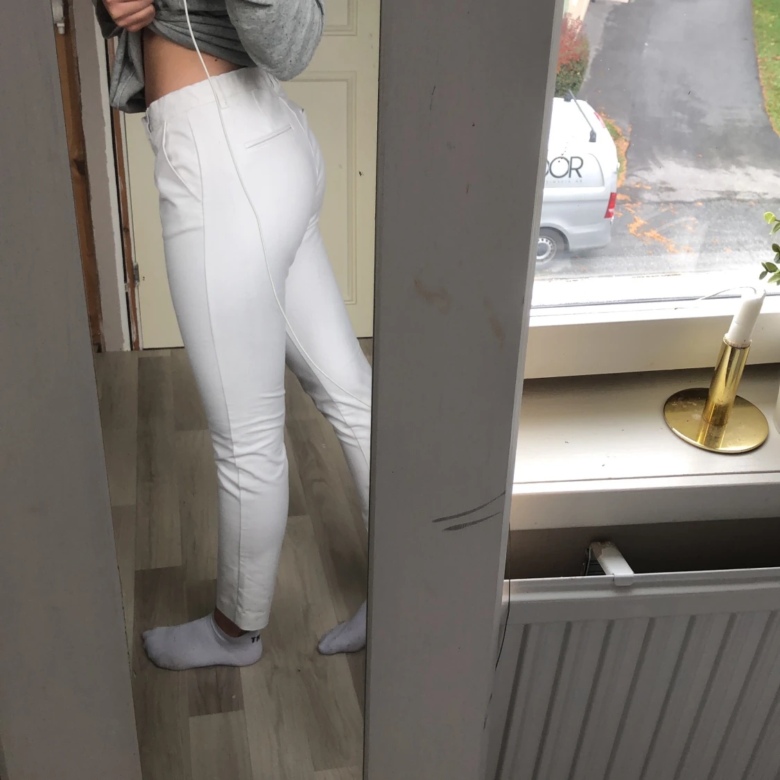 Vita kostymbyxor  - 91