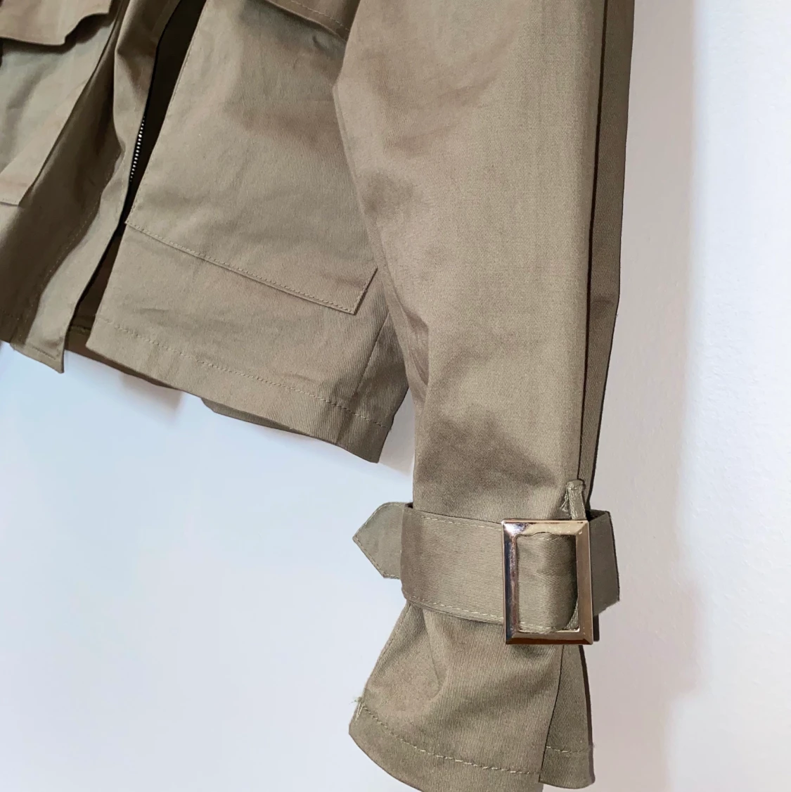 Militärgrön höstjacka - 91