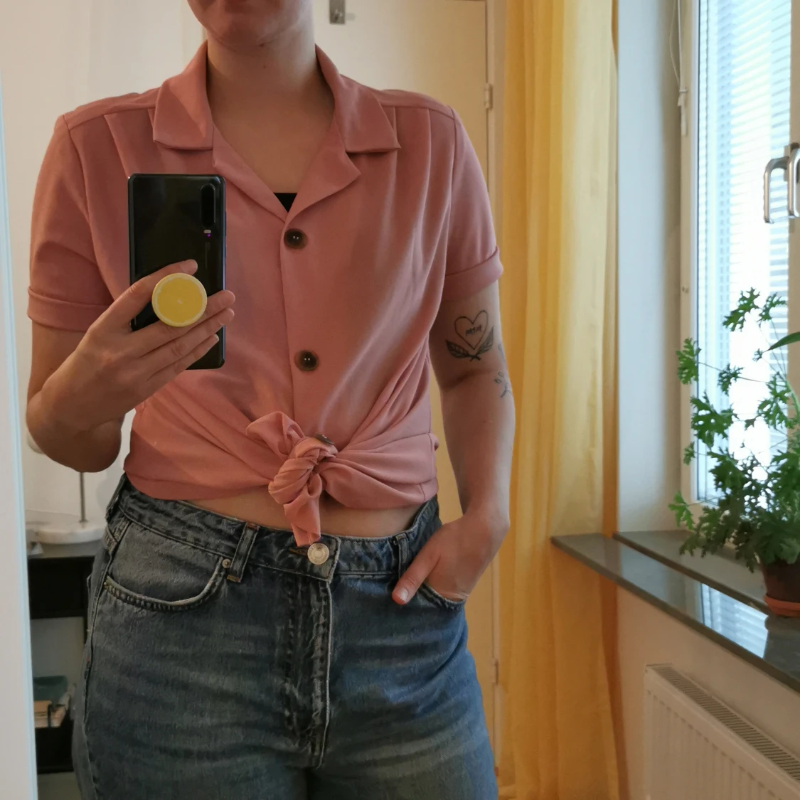 Retro blus i strl 36 - 90