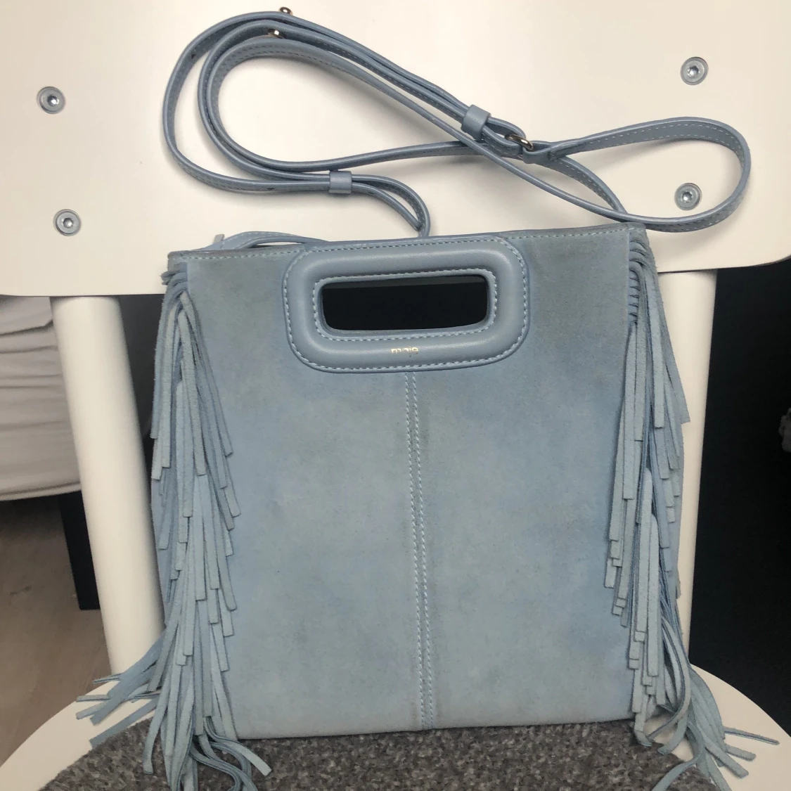 Maje ”m bag” ljusblå