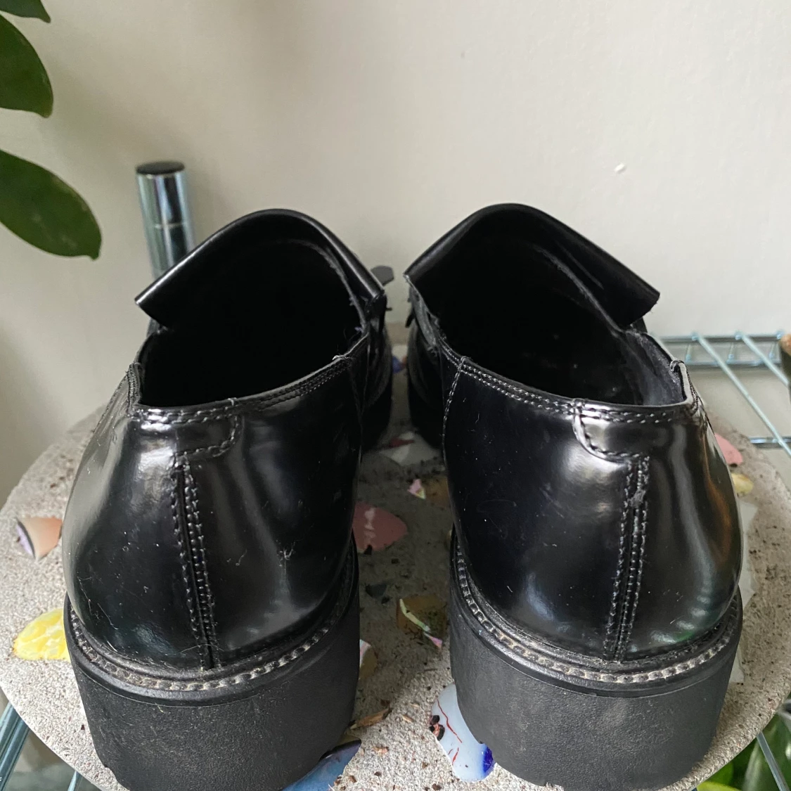 Loafers i skinn med kedja, Vagabond, 41 - 91