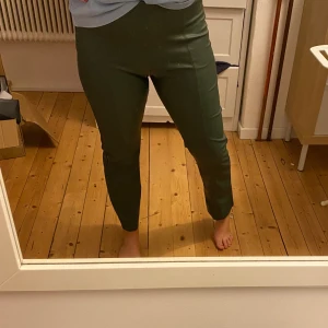Skinn byxor - Snygga gröna skinnbyxor, används ett fåtal gånger. Frakt tillkommer