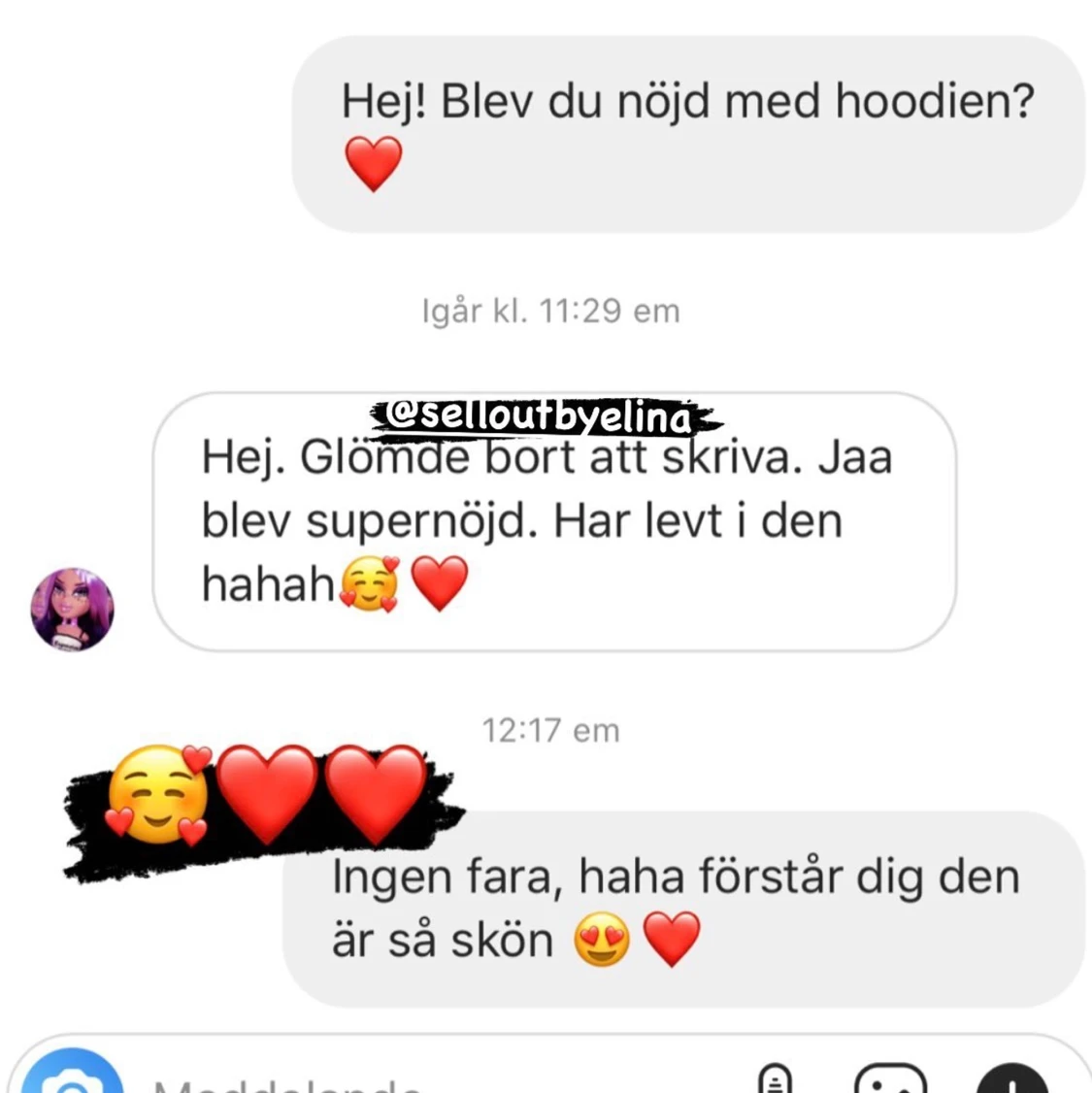 Nöjda kunder från instagram - 91