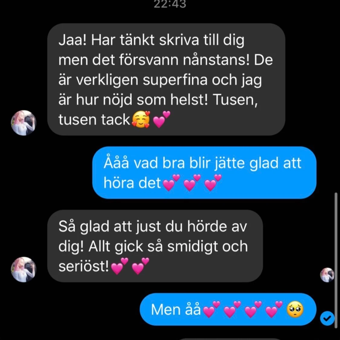 Nöjda kunder från instagram  - 90
