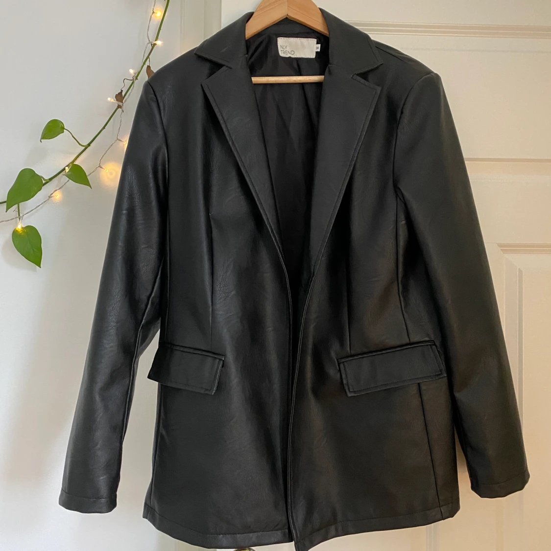 Läderkavaj/läderjacka  - 90