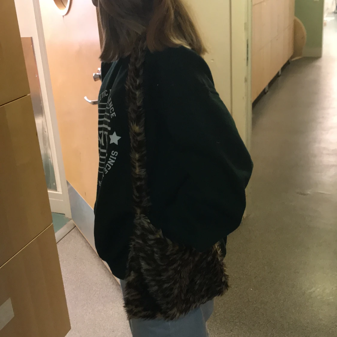 Leopard väska från plick