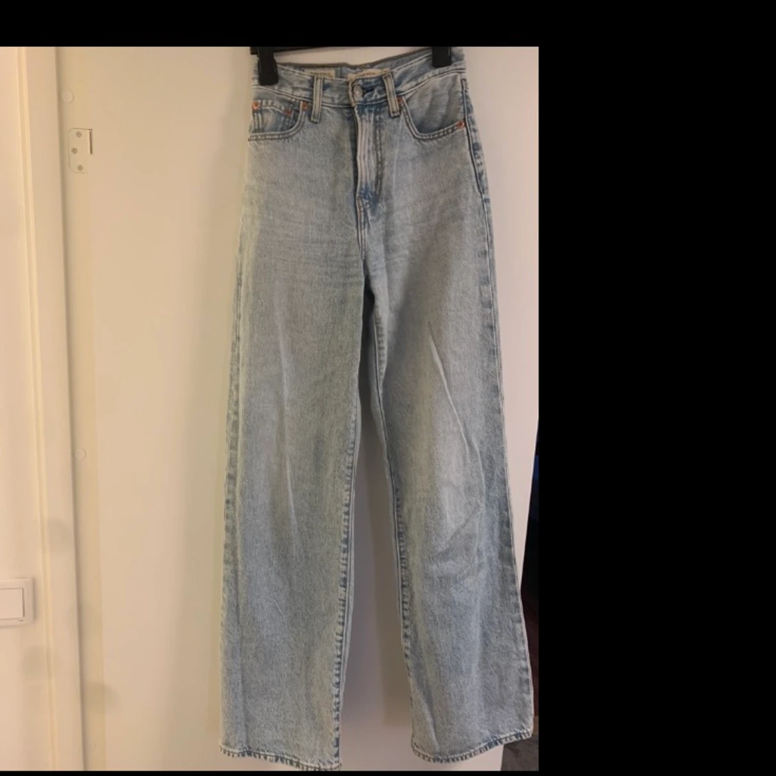 Levis Jeans blå, ribcage wide leg - 90