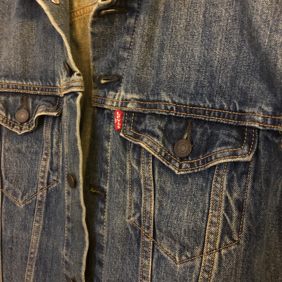 Levis Jeans Jacka Herr Medium  - 90