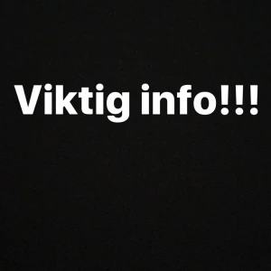 Viktig! - ✨🌸🌻