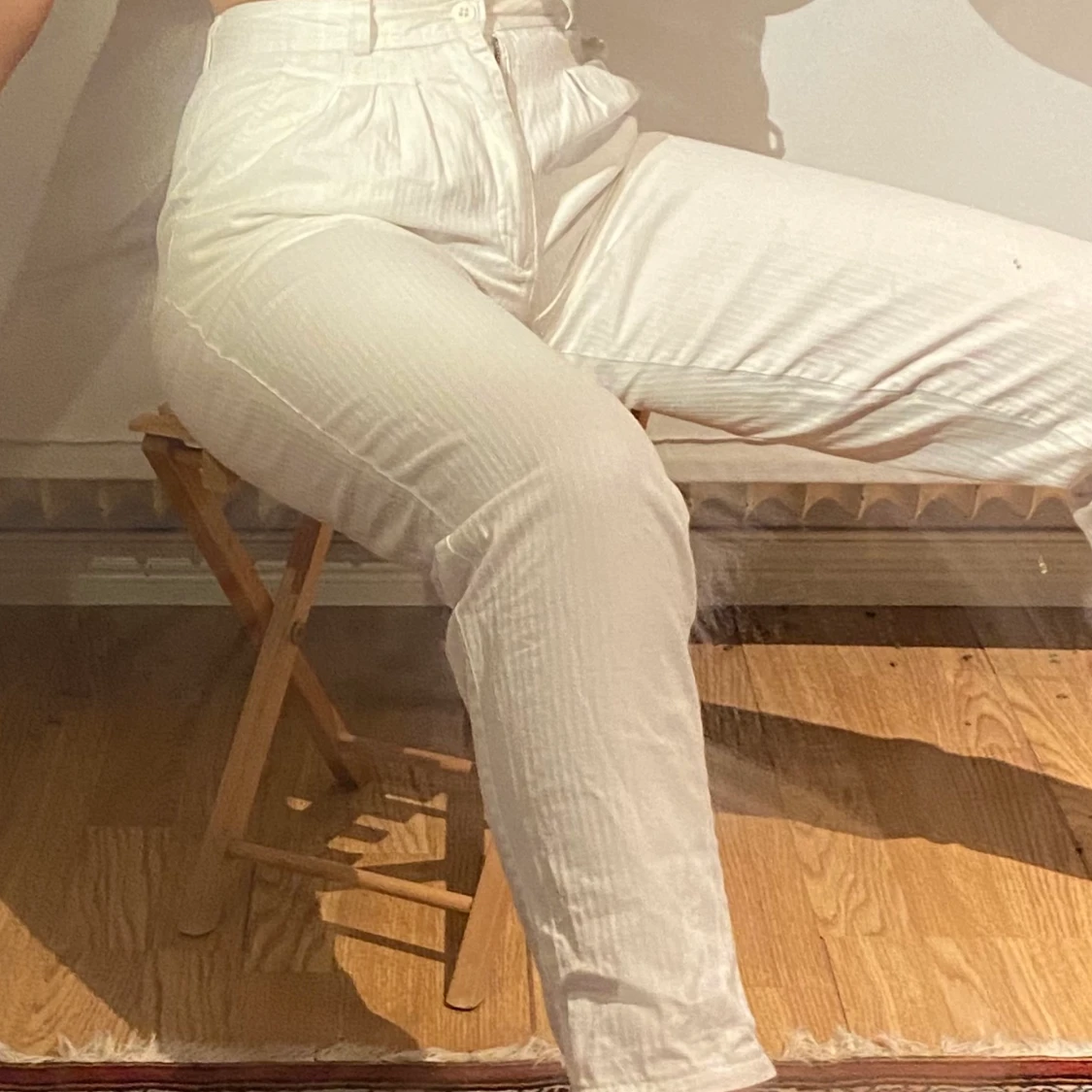 Vita kostymbyxor - 91